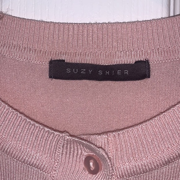 Pink Sweater with Buttons - Picture 3 of 4